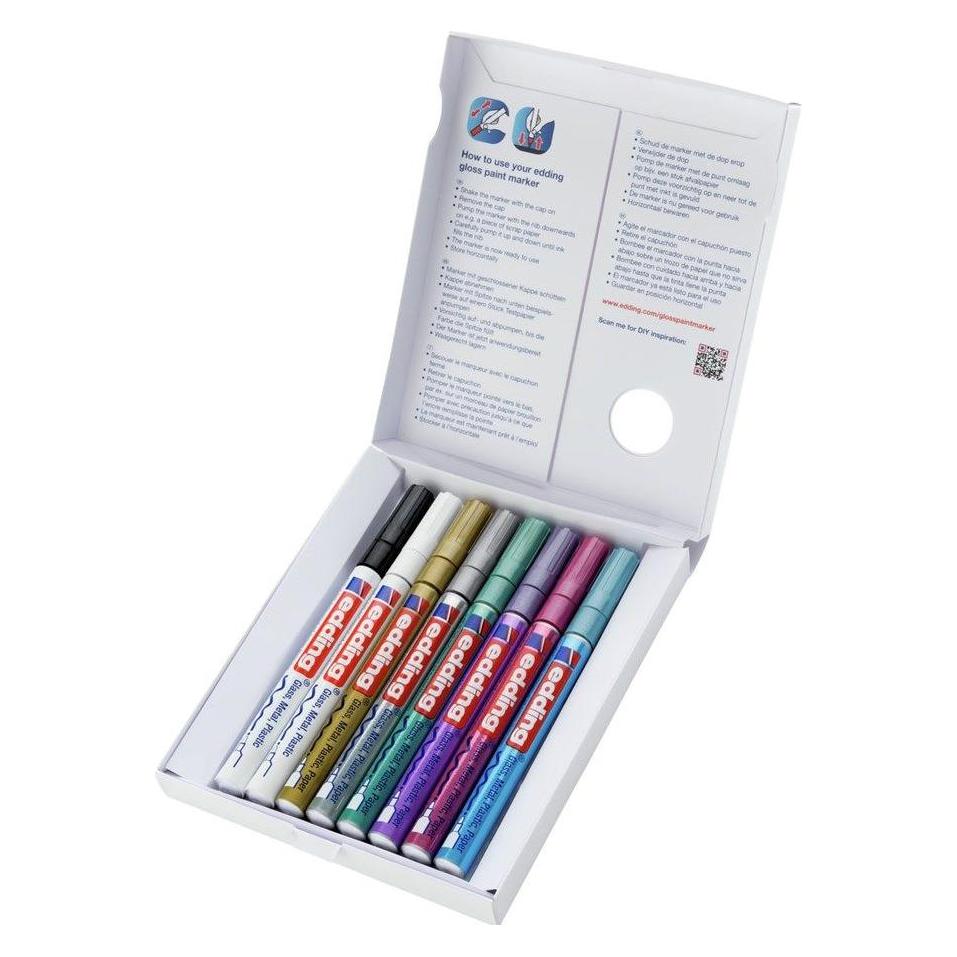 Edding Glanzlackmarker (8x) (702065)