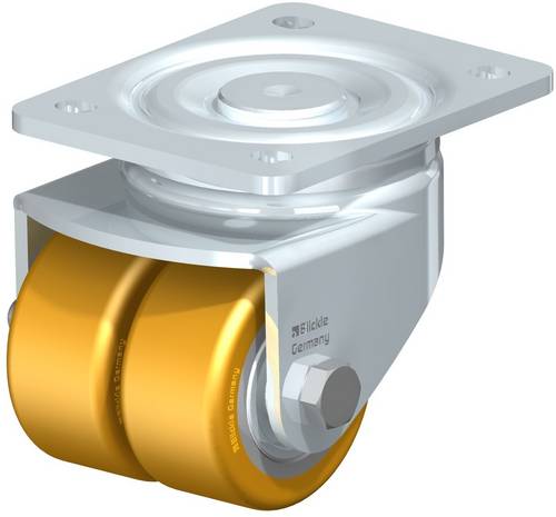 Blickle 842173 LHD-VSTH 80K Doppel-Lenkrolle Rad-Durchmesser: 80mm Tragfähigkeit (max.): 500kg 1St.