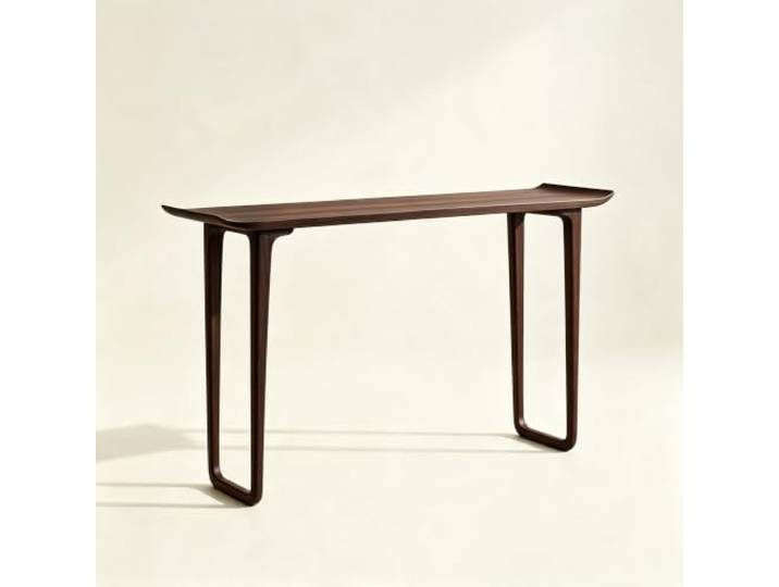 LJWFZBD Massivholz Konsolentisch, schmaler Flurtisch mit modernem Design Massivholz, schmaler Konsolentisch, Wohnzimmer, Flur, platzsparend, stabil(47.2in(120cm))