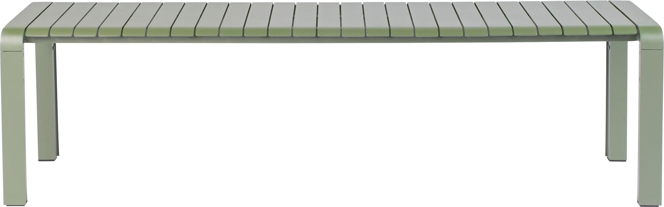 Zuiver Vondel Gartenbänke 175x45x45 cm Grün
