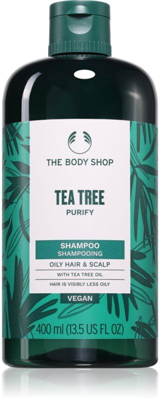 The Body Shop Tea Tree Shampoo shampoing purifiant pour cheveux gras 200 ml