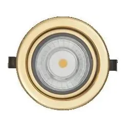Nobile, Einbauleuchte, nobilé Downlight N 5022 COB LED, 3,3 W, gold/warmweiss NO-1850230812 (Glas, Kunststoff, Stahl)