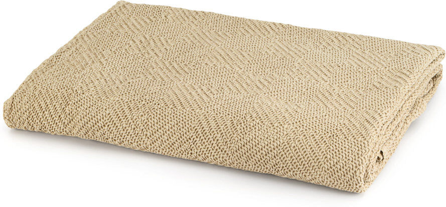 Brayden Studio Kautz Cotton Solid Colour Bedspread Ecru 220 x 250 cm