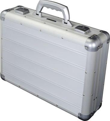 ALUMAXX Aktenkoffer VENTURE, mit Tragegriff, 1 Fach, silber