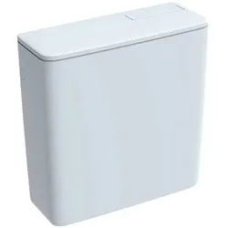 Geberit, Spülkasten, AP128 AP-Spülkasten Spül-Stopp-Spülung, Wasseranschluss seitlich oder hinten mittig: weiss-alpin