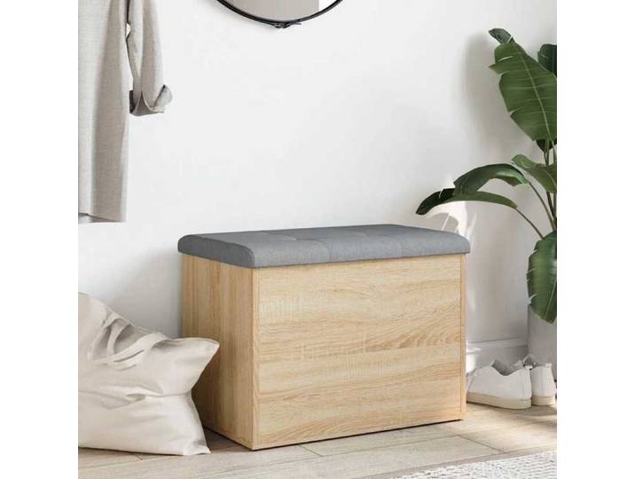Banc de rangement - JILI - 110 kg par siège - Siège de rangement - Chêne Sonoma 62x42x45cm Bois d'ingénierie 22945790