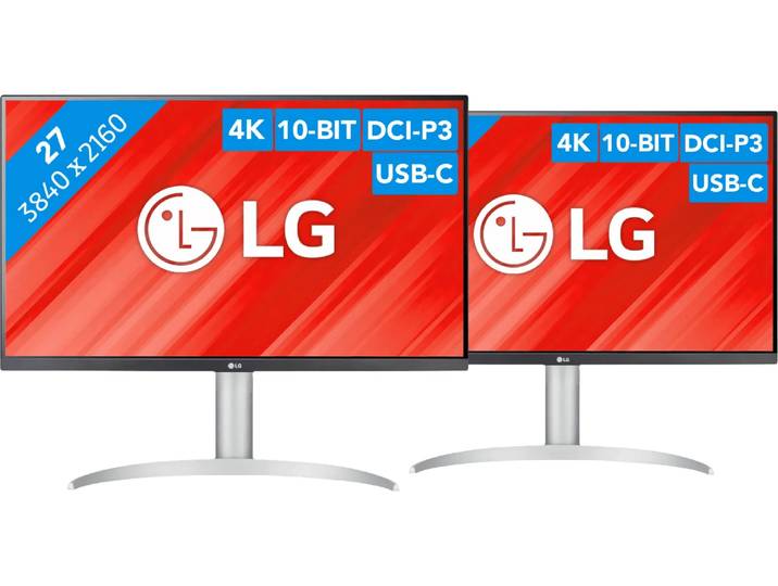 LG 27UP850N-W Duo pack