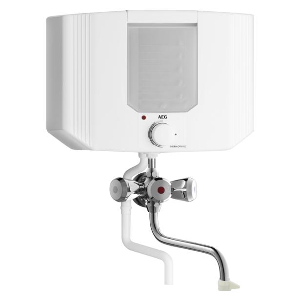 AEG Haustechnik Thermofix KL Kochendwassergerät, Kunststoff, 5 Liter, Dreigriff-Füll- und Ablaufarmatur (228908)