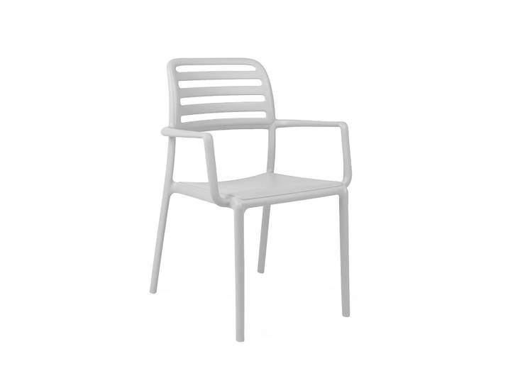 Nardi Costa garden chair, White, New - Modern & weatherproof