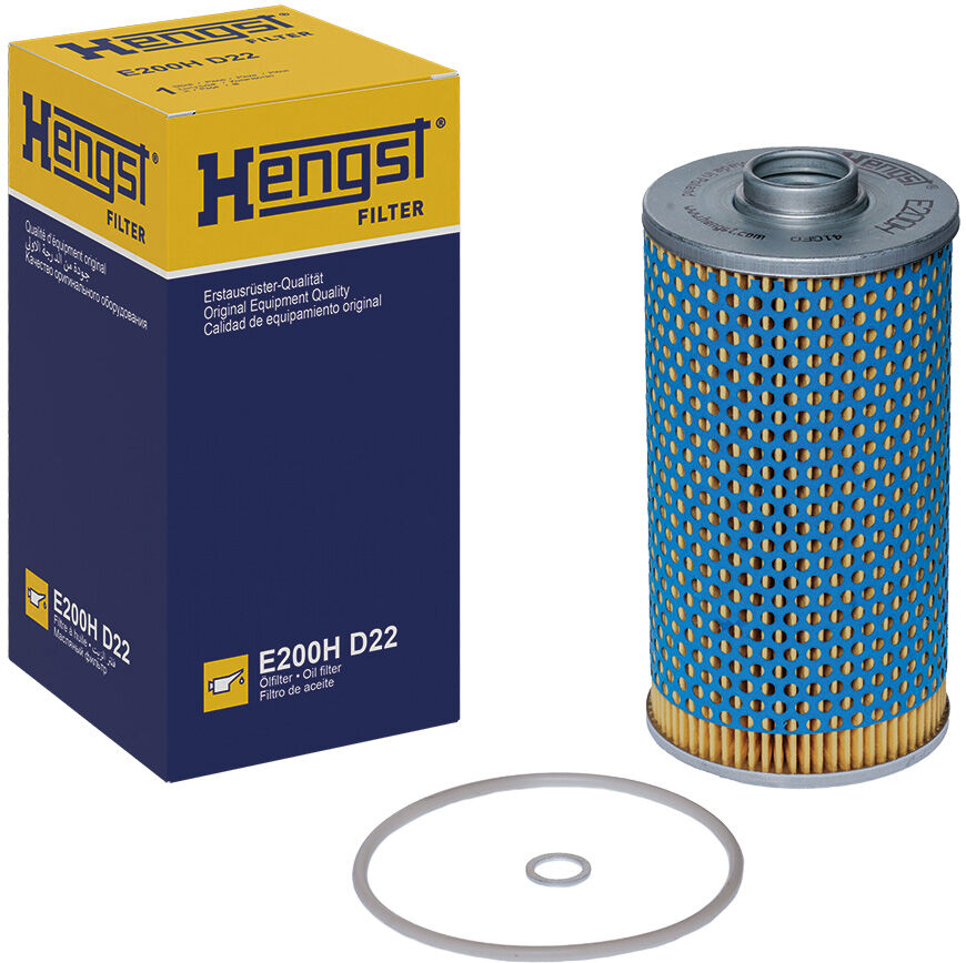 Hengst Filter Ölfilter E200hd22 Filtereinsatz 164mm Für Bmw