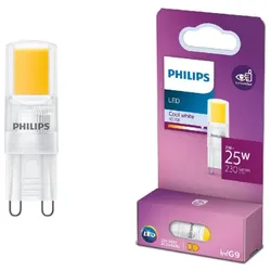 PHILIPS LED Capsule G9 Stiftsockellampe 2 Watt wie 25 Watt universalweißes Licht 4000K