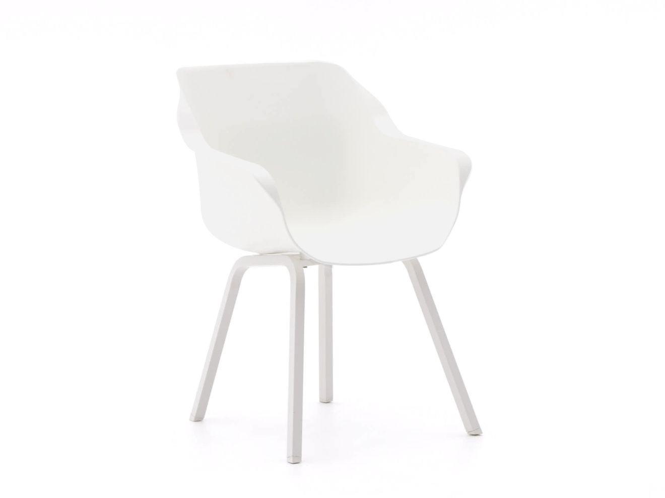 Hartman Sophie Element Dining tuinstoel - Wit - Kunststof