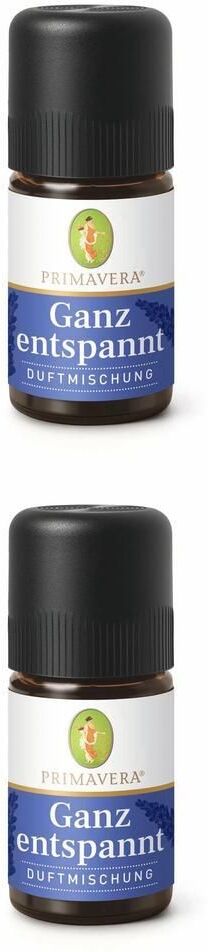 PRIMAVERA Ganz entspannt Duftmischung ätherisches Öl 2x 2x5 ml Ätherisches