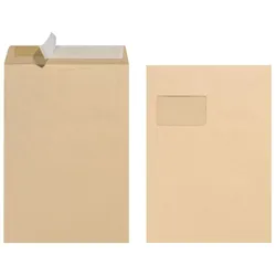 Herlitz 10900769 Briefumschlag C4 (229 x 324 mm) Braun 10 Stück(e)