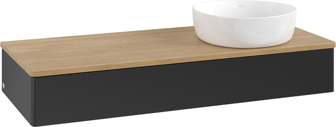 Villeroy und Boch Villeroy & Boch Antao Waschtischunterschrank 1200x190x500mm L12011PD mit Beleuchtung FK/AP: PD/1