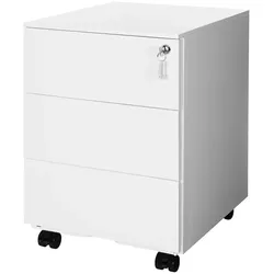 Rollcontainer   ¦ weiß ¦ Maße (cm): B: 39 H: 53,8
