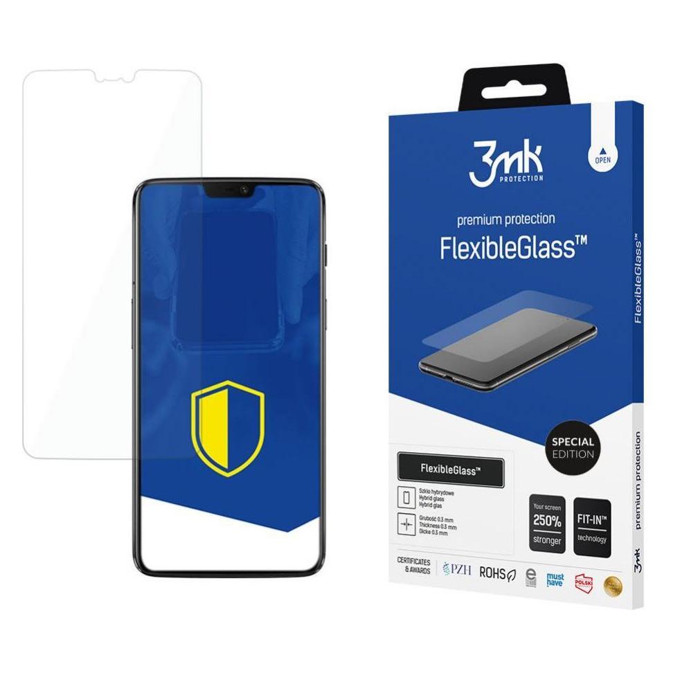 3MK hybrid glass Flexible 2.5D SE for OnePlus 6 (1 Stk., OnePlus 6) (GSM098341)
