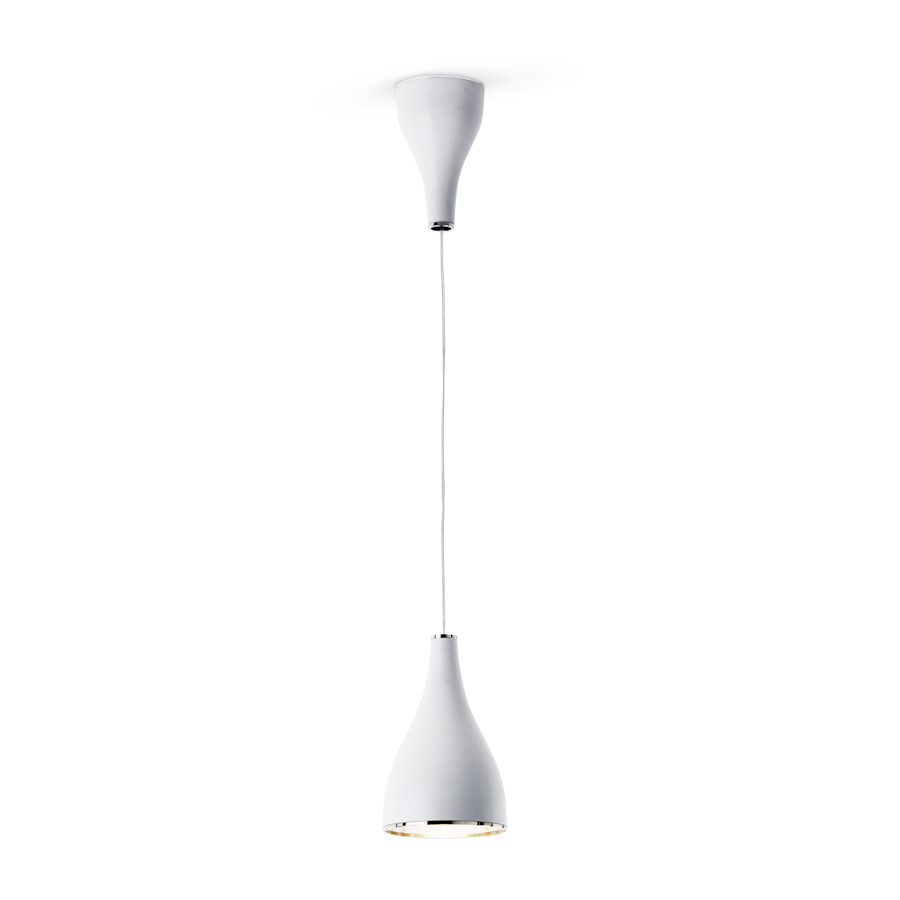 Serien Lighting Pendelleuchte ONE EIGHTY S GU10 weiß (Höhenverstellbar) OE1004 4260458638231