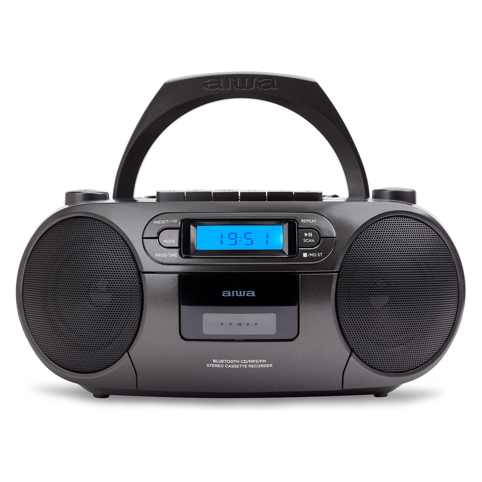 Aiwa RC-250BK Portable radio, black (DAB+, FM, Bluetooth) (68361397)
