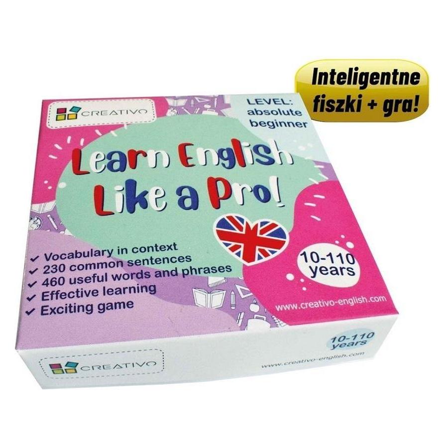 Creative Lernen Sie Englisch wie ein Profi mit Karteikarten + Anfängerspiel (Englisch) (58224618)