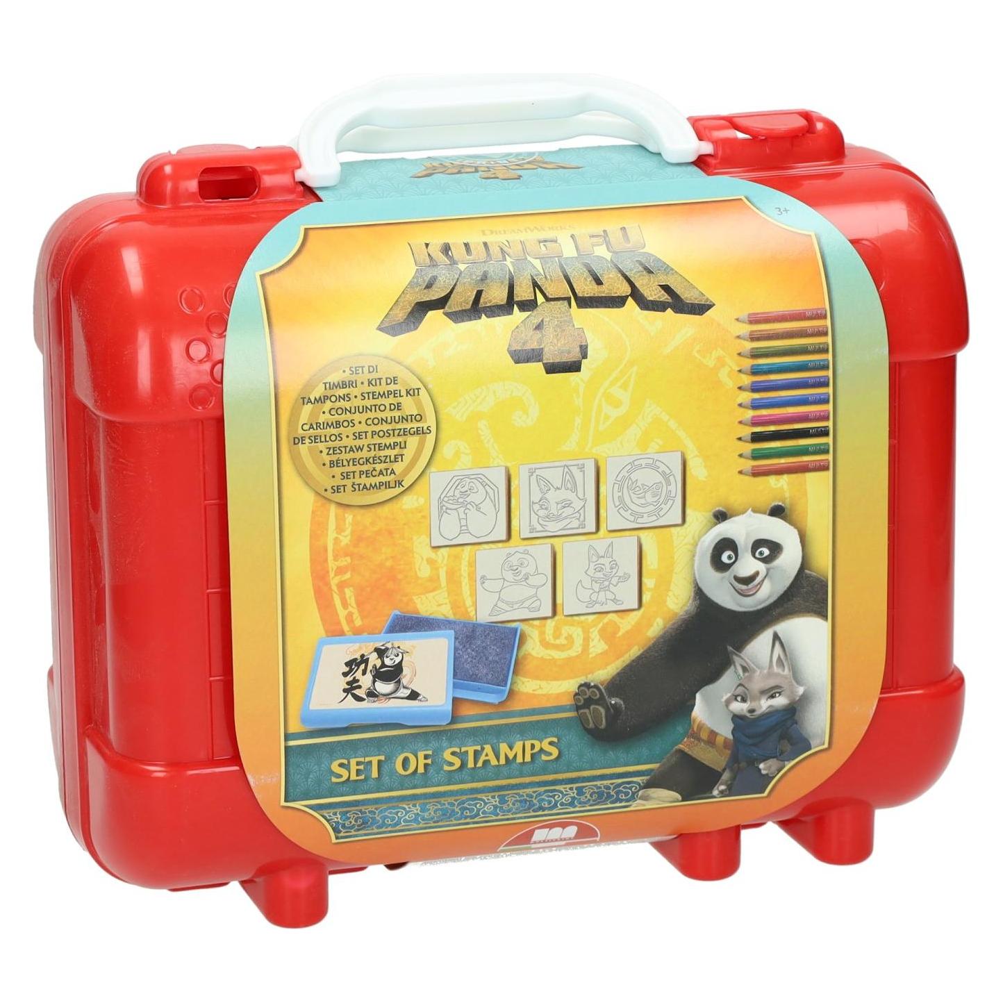 Panda-Reisestempel und Farbetui (53469837)