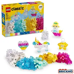 LEGO Classic 11040 Zauberbox mit durchsichtigen Steinen 11040