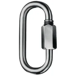 Kleinsorge, Kette, Kettenschnellverschluss Grösse 10 Innenhöhe 70 mm Öffnungsweite 12,0 mm galvanisch verzinkt (0.10 m)