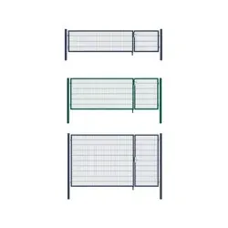 Home Deluxe Doppelflügel Gartentor ADITUS anthrazit - 160 x 350 cm