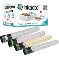Inkadoo, Toner, Toner kompatibel mit Konica Minolta A33K452 / TN-512C Toner