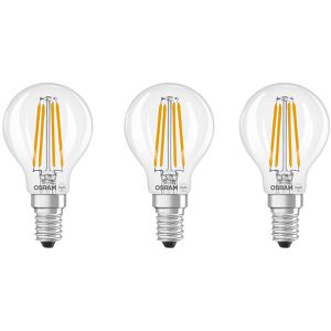 OSRAM LED-Lampe Base, E14, 5,9 W ersetzt 60 W, tageslichtweiß, 3 Stück