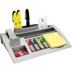 Post-it Desk Organizer C50 7000062207 Tischorganizer Silber (metallic) Anzahl der Fächer: 7