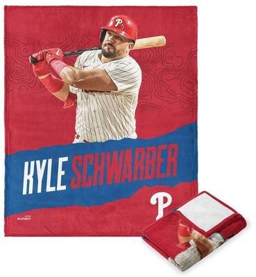 MLB Philadelphia Phillies Player Silk Touch Throw Blanket