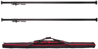 Manfrotto Autopole 032 B Black Bundle Schwarz