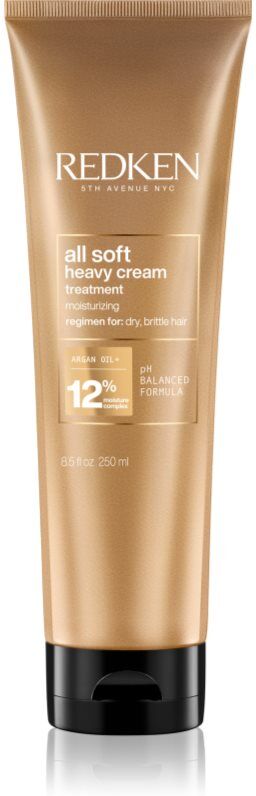 Redken All Soft nährende Crem für trockenes und zerbrechliches Haar 250 ml