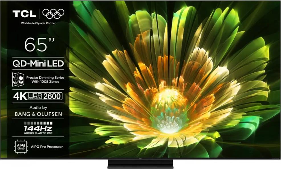 TCL Q7 65Q7C, 165,1 cm (65"), 3840 x 2160 Pixel, QD-Mini LED, Smart-TV, WLAN, Metallisch