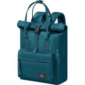 AmericanTourister Rucksack Urban Groove 16, 36 cm, Rolltop, blau, recyceltes PET, 17 Liter