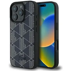 Lacoste Hardcase (Apple iPhone 16 Pro), Smartphone Hülle, Blau