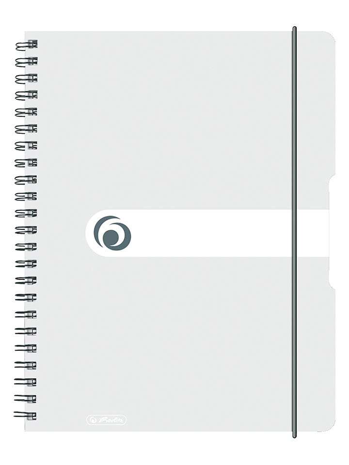 Herlitz Spiralblock ''To Go A4/80'' in Weiß - onesize