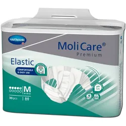 Molicare Premium Elastic 5 Tropfen Gr. M 30 ST