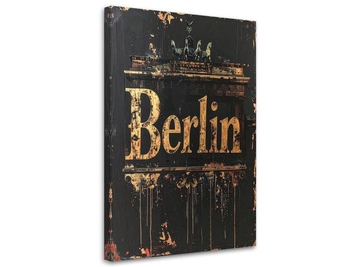 Feeby Leinwandbild Inschriften und Zitate 80x120cm, Schwarz, Sprichwort/Zitat, Rechteckig, 80x120 cm, Bilder & Rahmen, Bilder, Leinwandbilder