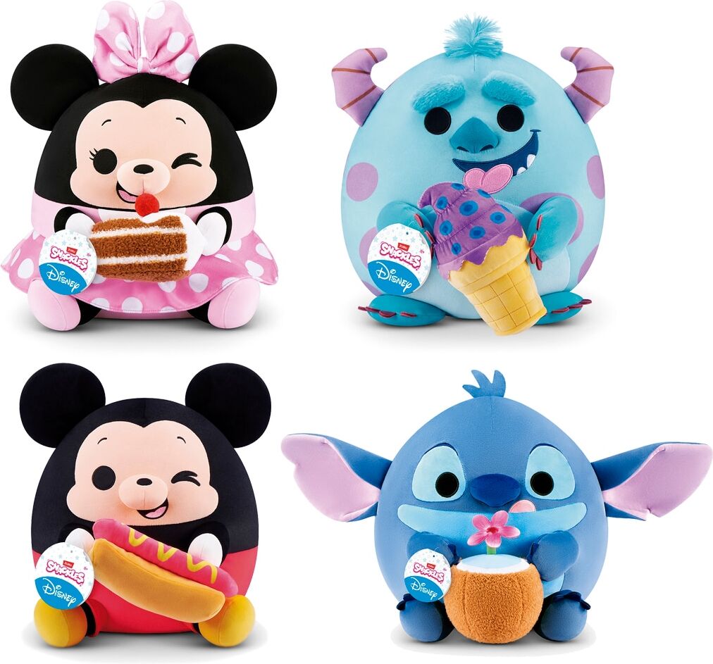 Zuru Peluche Disney Snackles 36 cm modelos surtidos.