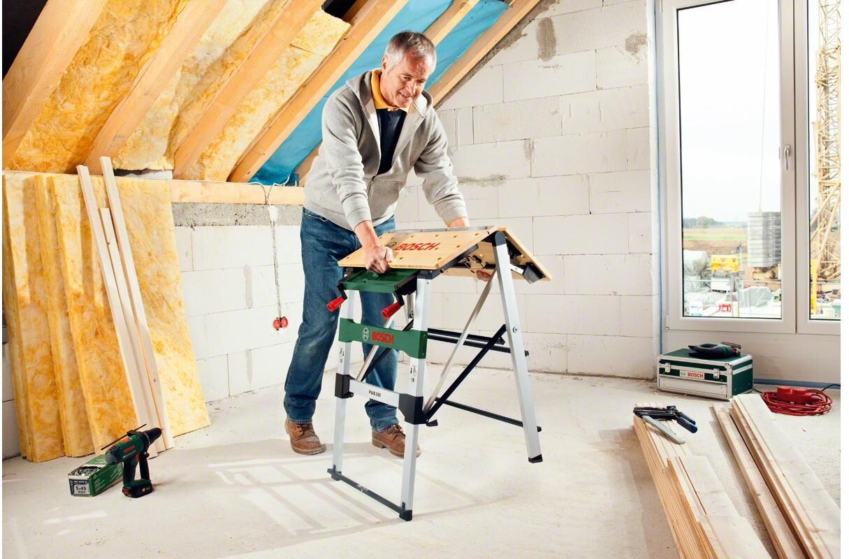 Arbeitstisch BOSCH "PWB 600", bunt, Tische, Arbeitstisch bunt Einheitsgröße