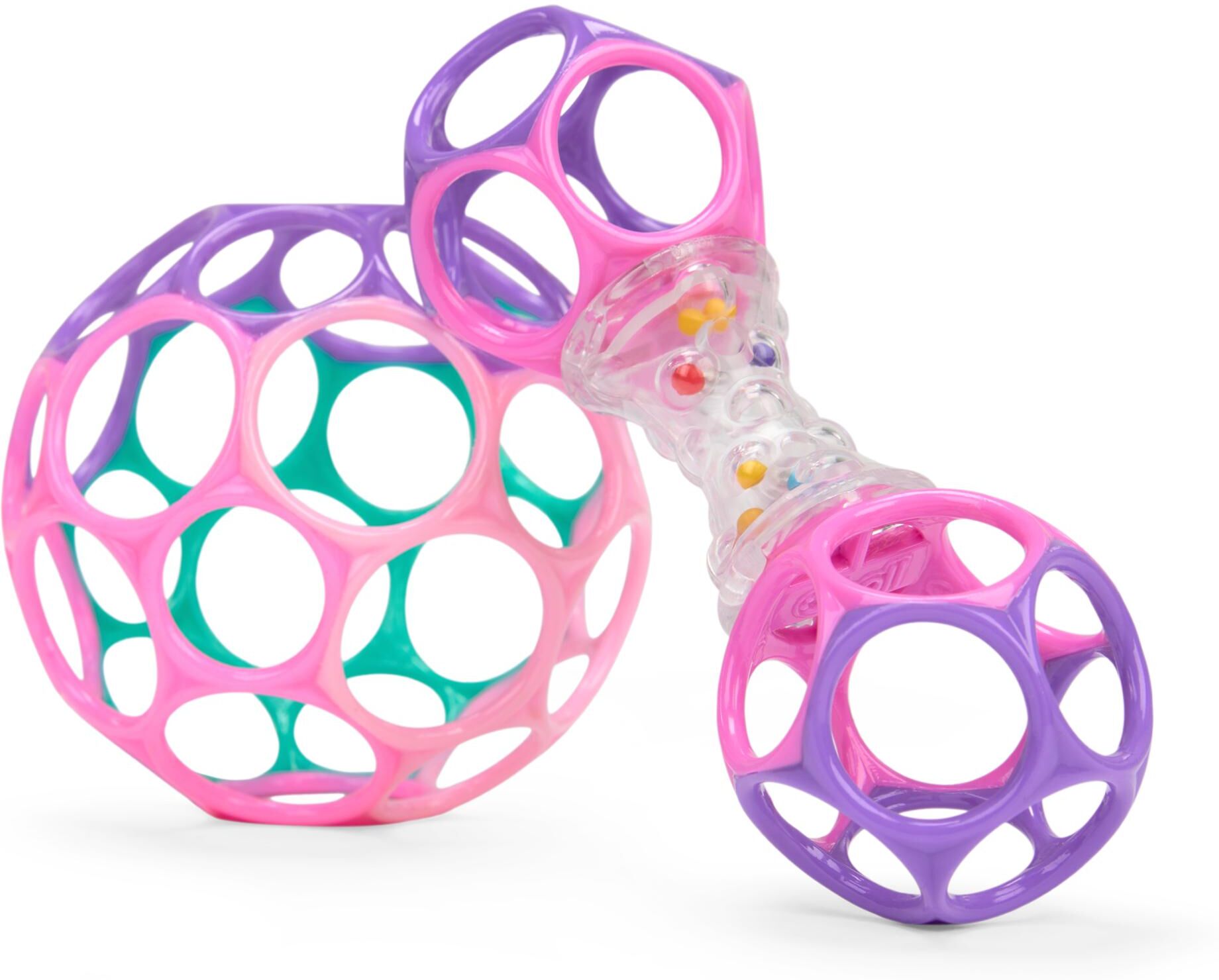 Bright Starts Pack regalo mordedores Grasp the Day.  (10.2 X 15 X 15.4 Cm) Rosa