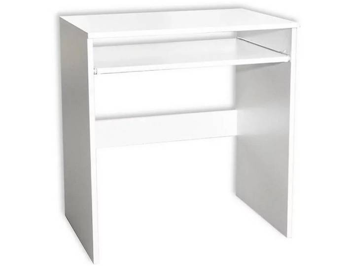 SCHREIBTISCH VALERIO 75x50x70 cm Bürotisch Computertisch, Weiß