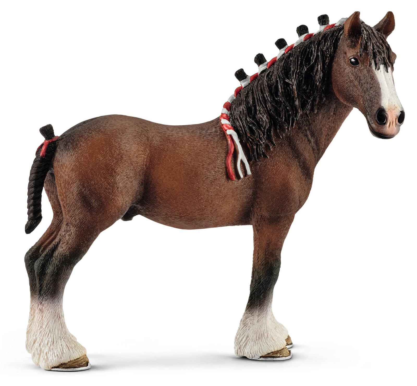 Schleich World of Horses Clydesdale-hengst