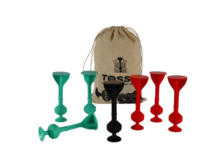 TOSSIT ROUGE-CYAN