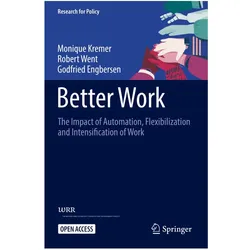 Better Work, Fachbücher von Monique Kremer, Robert Went, Godfried Engbersen