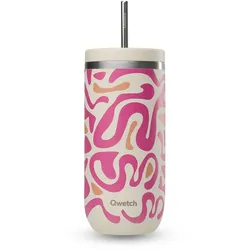 Cold Cup Waves Sand-Pink 600ml Edelstahl H: 19cm Qwetch