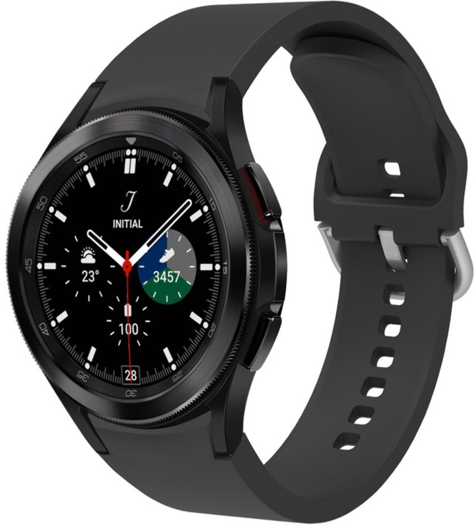 iS Bracelete Samsung Galaxy Watch Silicone 6 - Preto