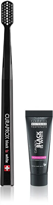 Curaprox Black is White Ensemble de soins dentaires